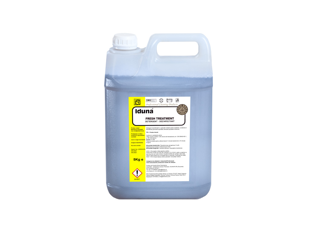 FRESH TREATMENT DETERGENT DEZINFECTANT CURATA SI INLATURA MIROSURI 5kg
